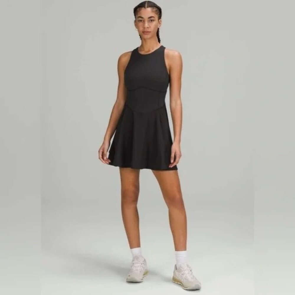 lululemon athletica Black Mini Dress